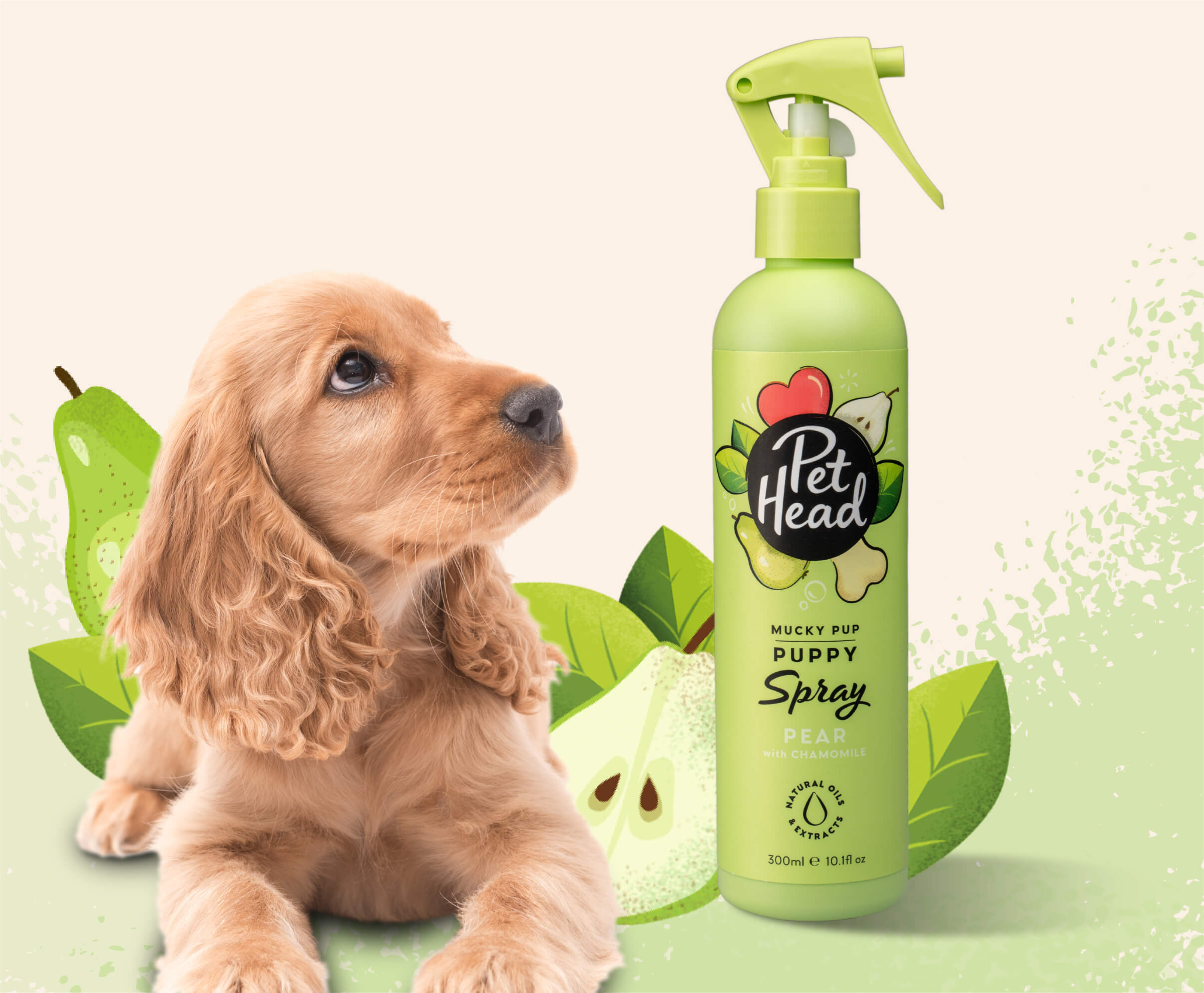 Pet Head Mucky Puppy Spray 300ml/10.1fl Oz Dog Pet Head Mucky Puppy Spray 300ml/10.1fl Oz - Image 3