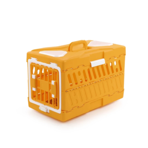 TD Pet Plastic Foldable Cage Carrier Bed, Crates, Home & Travel TD Pet Plastic Foldable Cage Carrier