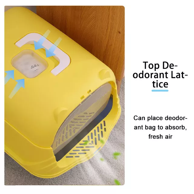 TD Fully Enclosed Cat Litter Box XLarge Cat TD Fully Enclosed Cat Litter Box XLarge - Image 5