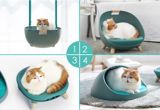 TD Cat 4 in 1 multi-function Nest Bed Bed, Crates, Home & Travel TD Cat 4 in 1 multi-function Nest Bed