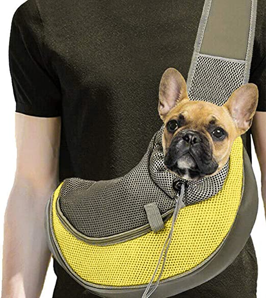 TD Shoulder Breathable Sling Mesh Travel Pet Bag Backpack, Bag, Home and Travel TD Shoulder Breathable Sling Mesh Travel Pet Bag - Image 4
