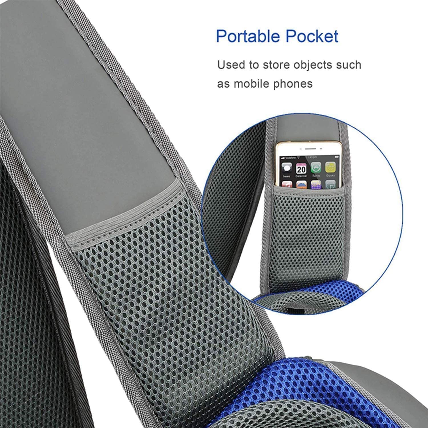TD Shoulder Breathable Sling Mesh Travel Pet Bag Backpack, Bag, Home and Travel TD Shoulder Breathable Sling Mesh Travel Pet Bag - Image 9