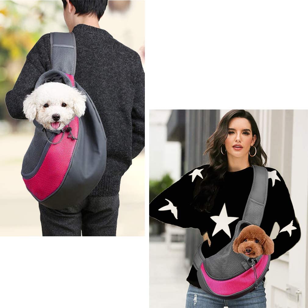 TD Shoulder Breathable Sling Mesh Travel Pet Bag Backpack, Bag, Home and Travel TD Shoulder Breathable Sling Mesh Travel Pet Bag - Image 13