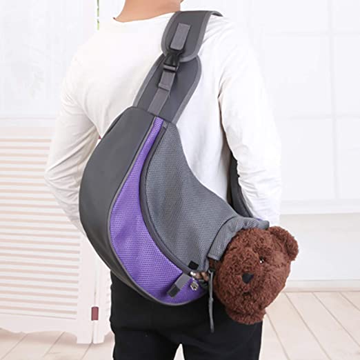 TD Shoulder Breathable Sling Mesh Travel Pet Bag Backpack, Bag, Home and Travel TD Shoulder Breathable Sling Mesh Travel Pet Bag - Image 3