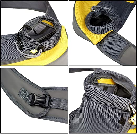 TD Shoulder Breathable Sling Mesh Travel Pet Bag Backpack, Bag, Home and Travel TD Shoulder Breathable Sling Mesh Travel Pet Bag - Image 5