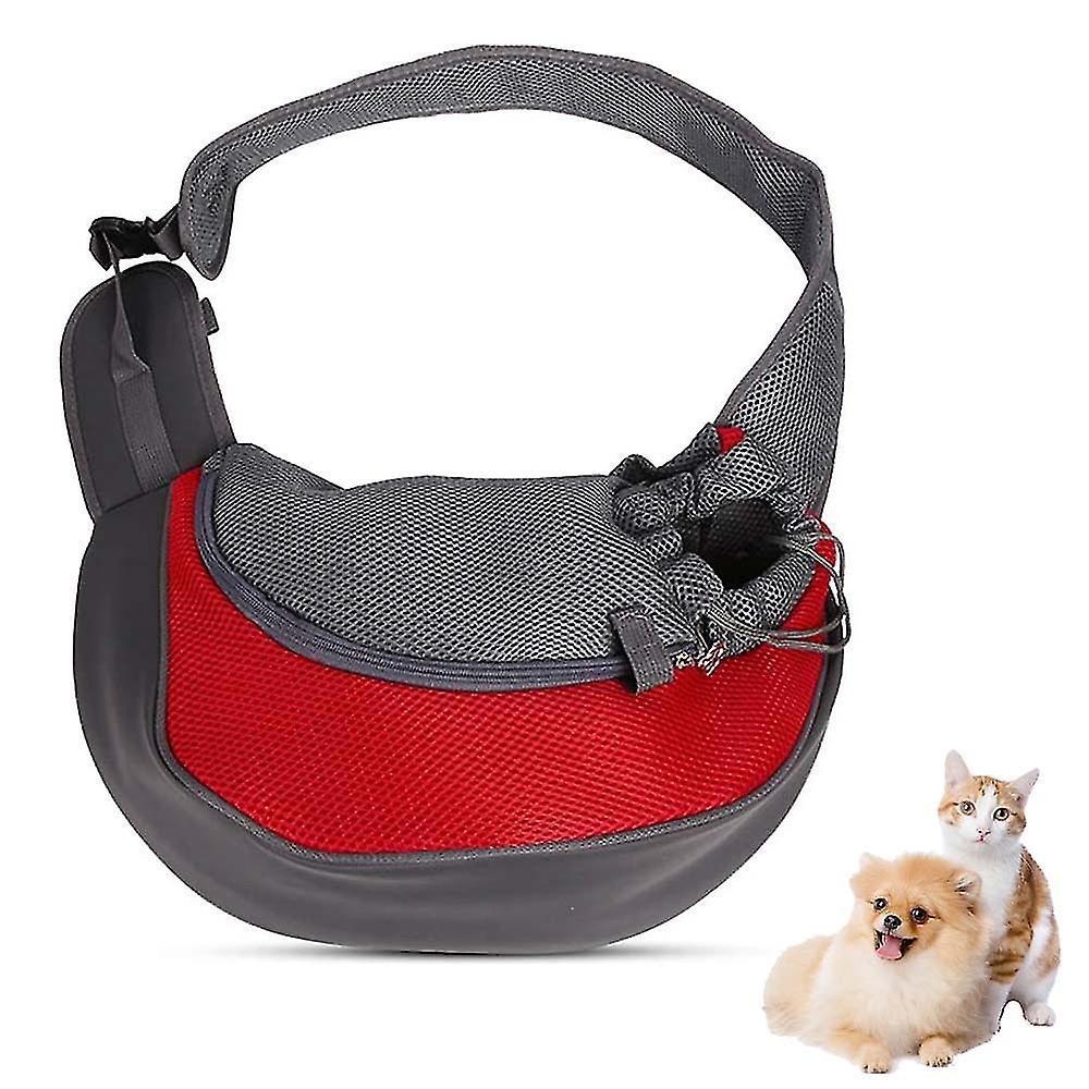 TD Shoulder Breathable Sling Mesh Travel Pet Bag Backpack, Bag, Home and Travel TD Shoulder Breathable Sling Mesh Travel Pet Bag