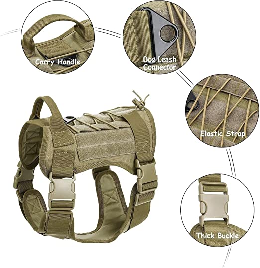TD Tactical Military Dog Harness Dog TD Tactical Military Dog Harness - Image 7