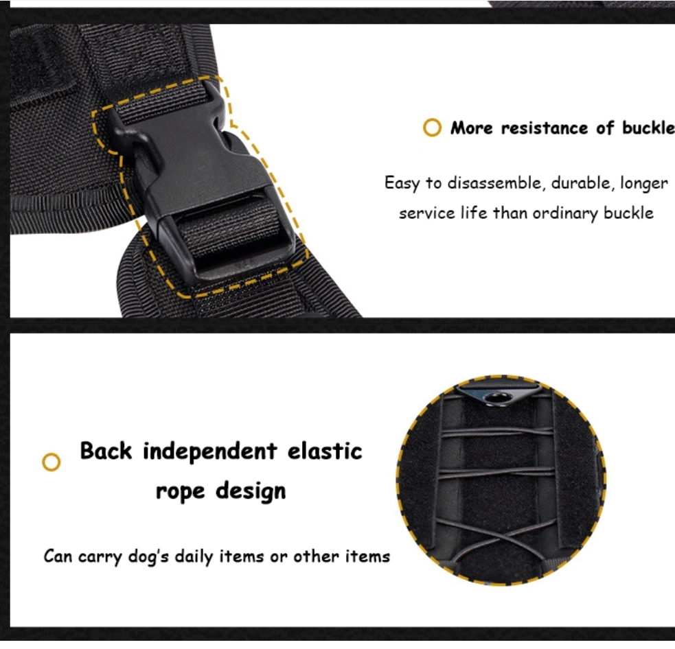 TD Tactical Military Dog Harness Dog TD Tactical Military Dog Harness - Image 13
