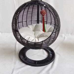TD Rattan Cat Hammock Basket Bed Bed, Crates, Home & Travel TD Rattan Cat Hammock Basket Bed