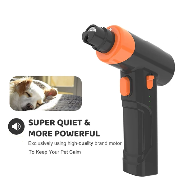 TD Dog Electric Led Lite Nail Grinder Trimmer Clipper Black Cat TD Dog Electric Led Lite Nail Grinder Trimmer Clipper Black - Image 4