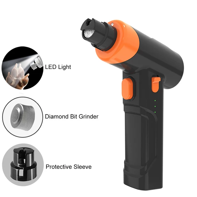 TD Dog Electric Led Lite Nail Grinder Trimmer Clipper Black Cat TD Dog Electric Led Lite Nail Grinder Trimmer Clipper Black