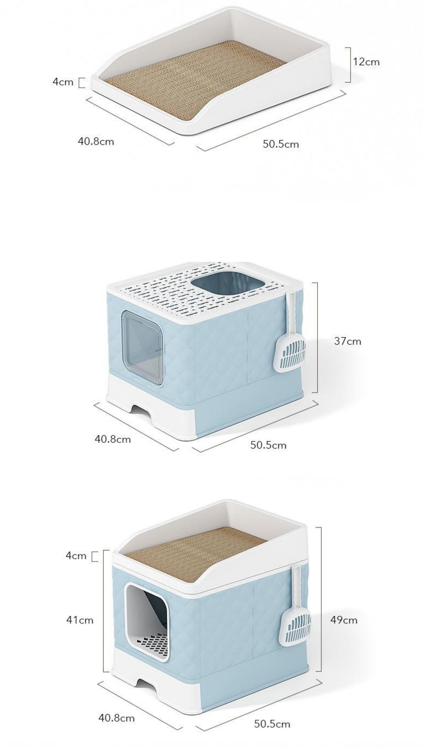TD Foldable Cat Litter Box Cat TD Foldable Cat Litter Box - Image 17