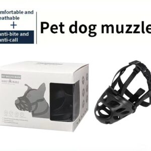 TD Kwụsị Authentic Muzzle Basket Mouth Guard Dog TD Kwụsị Authentic Muzzle Basket Mouth Guard