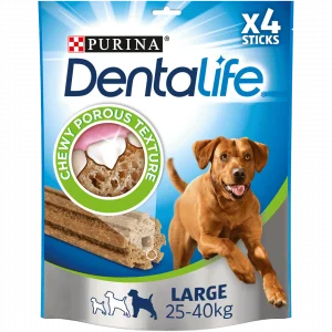 Dentalife Large Dog Dental Chew 4 Stick142g Dog Dentalife Large Dog Dental Chew 4 Stick142g