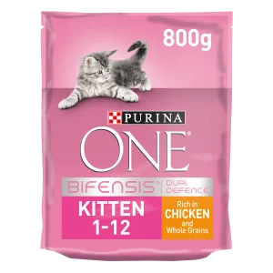 Purina One Kitten Dry Cat Food Chicken And Wholegrain 800g Cat Purina One Kitten Dry Cat Food Chicken And Wholegrain 800g
