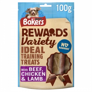 Bakers Rewards Dog Treats Mixed Variety 100g Dog Bakers Rewards Dog Treats Mixed Variety 100g