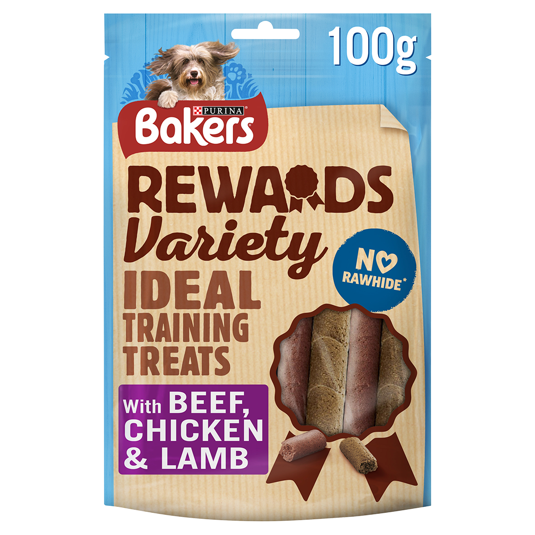 Bakers Rewards Dog Treats Mixed Variety 100g Dog Bakers Rewards Dog Treats Mixed Variety 100g