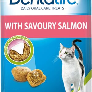 DENTALIFE Cat Salmon Dental Treats 40g