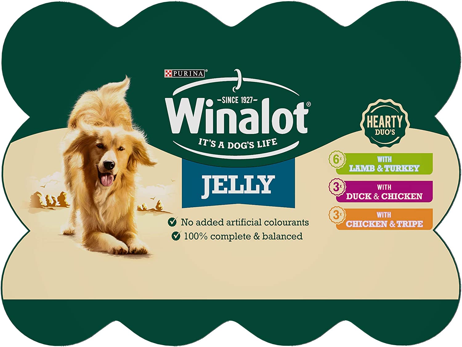 WINALOT Hearty Duo Tinned Adult Dog Food Mixed in Jelly Dog WINALOT Hearty Duo Tinned Adult Dog Food Mixed in Jelly - Image 2