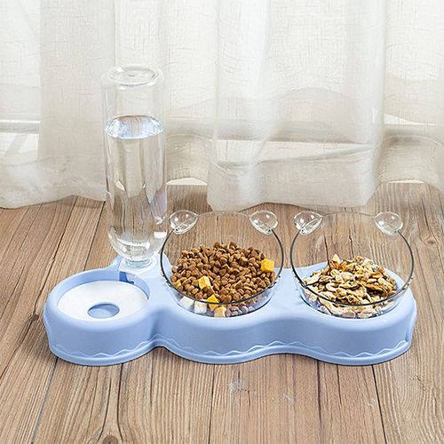 TD Double Food Bowls Auto Water Feeder Dispenser For Cat & Dog Bowls TD Double Food Bowls Auto Water Feeder Dispenser For Cat & Dog - Image 24