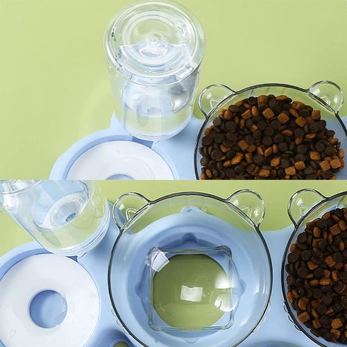 TD Double Food Bowls Auto Water Feeder Dispenser For Cat & Dog Bowls TD Double Food Bowls Auto Water Feeder Dispenser For Cat & Dog - Image 27