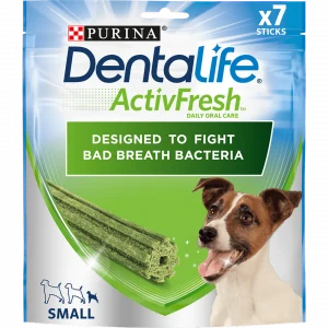 DENTALIFE ActivFresh Small Dog Treat Dental 7 Sticks Dog DENTALIFE ActivFresh Small Dog Treat Dental 7 Sticks
