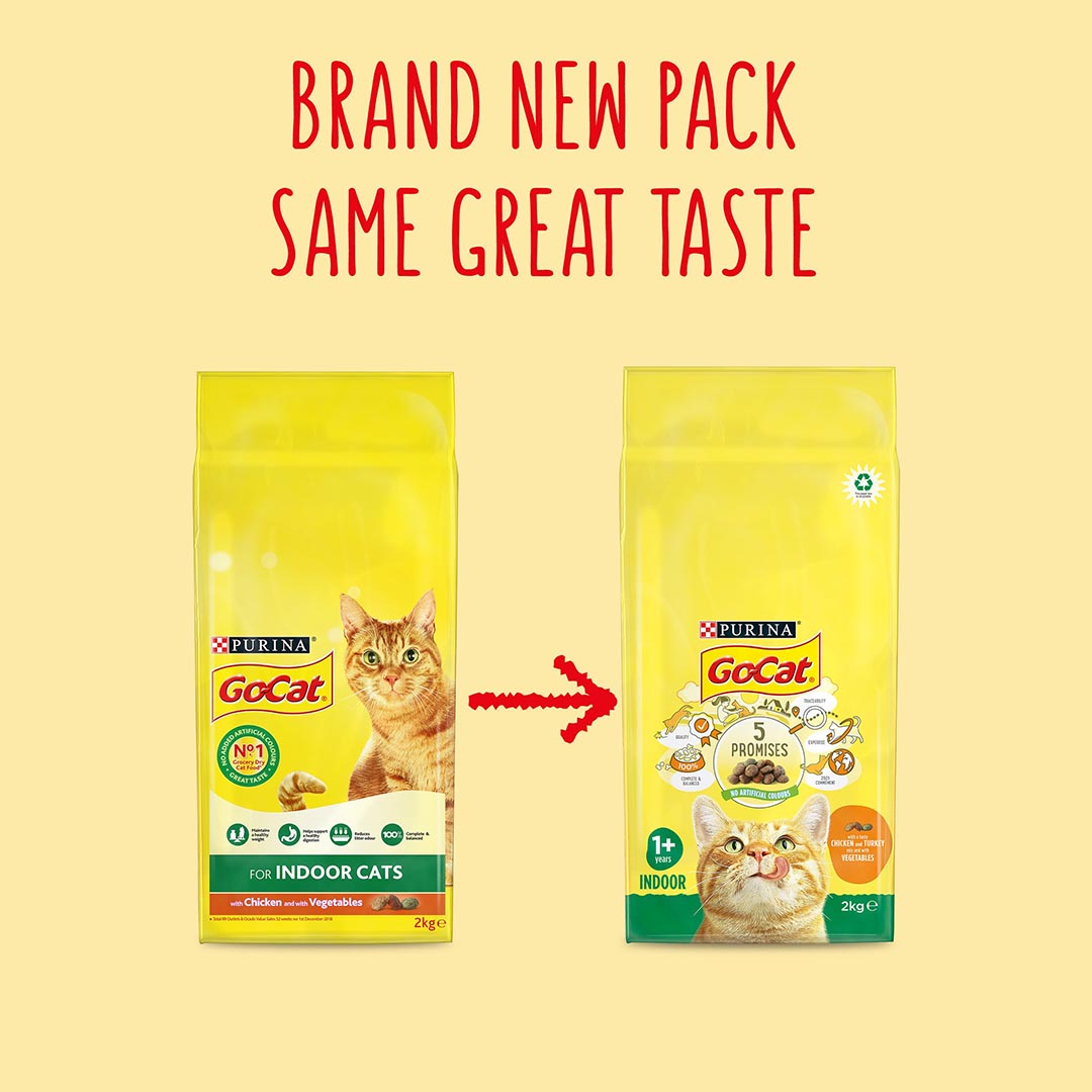 Go-cat Indoor Chicken & Veg Dry Cat Food - Image 2