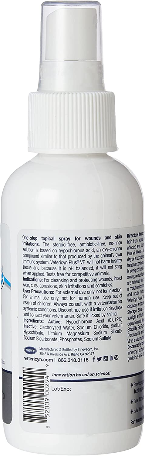 Vetericyn Wound & Skincare Hydrogel Spray Cat Vetericyn Wound & Skincare Hydrogel Spray - Image 10