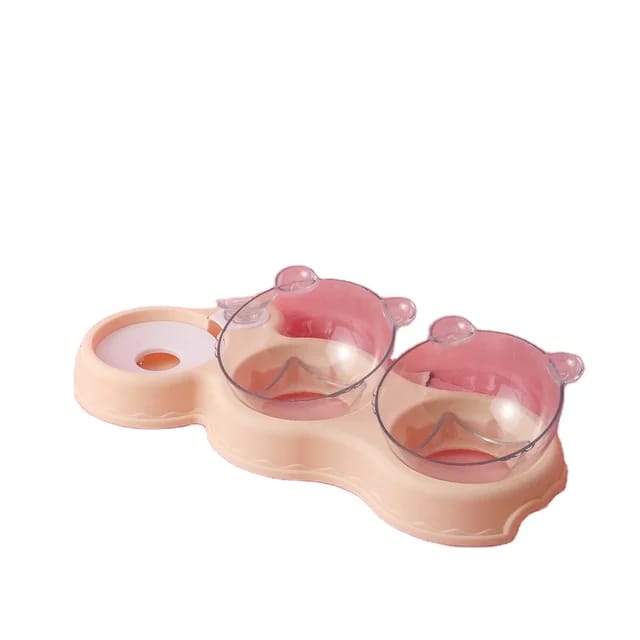 TD Double Food Bowls Auto Water Feeder Dispenser For Cat & Dog Bowls TD Double Food Bowls Auto Water Feeder Dispenser For Cat & Dog - Image 10