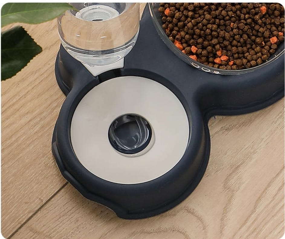 TD Double Food Bowls Auto Water Feeder Dispenser For Cat & Dog Bowls TD Double Food Bowls Auto Water Feeder Dispenser For Cat & Dog - Image 16