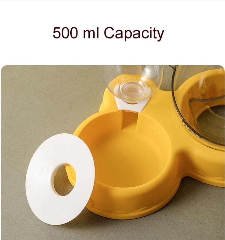 TD Double Food Bowls Auto Water Feeder Dispenser For Cat & Dog Bowls TD Double Food Bowls Auto Water Feeder Dispenser For Cat & Dog - Image 6