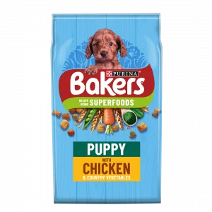 Bakers Puppy Dry Dog Food Chicken And Veg 2.85kg