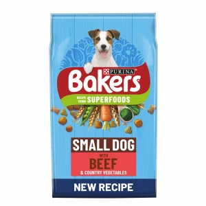 Bakers Adult Dry Dog Food Beef And Veg 3kg