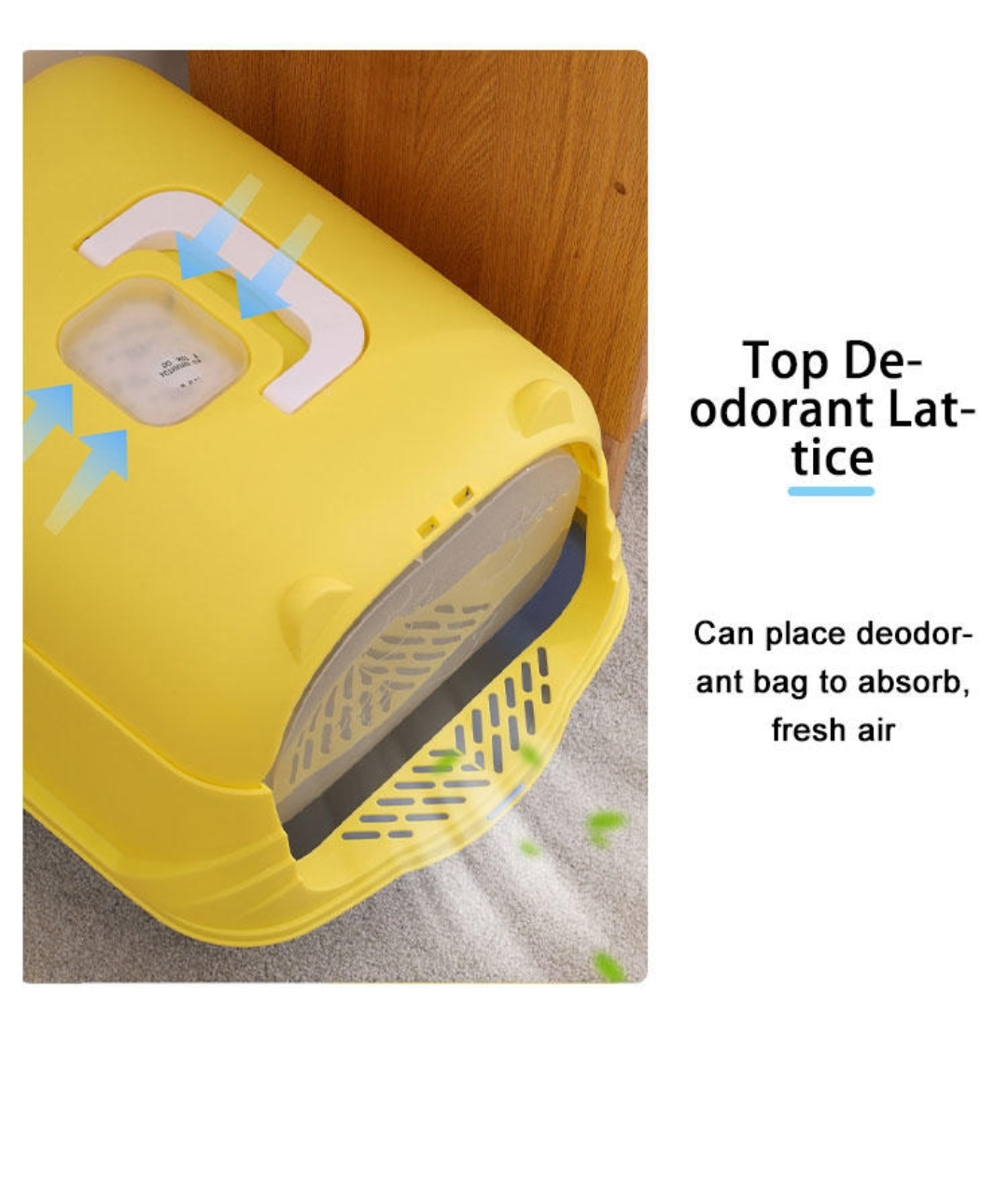TD Fully Enclosed Cat Litter Box XLarge Cat TD Fully Enclosed Cat Litter Box XLarge - Image 19