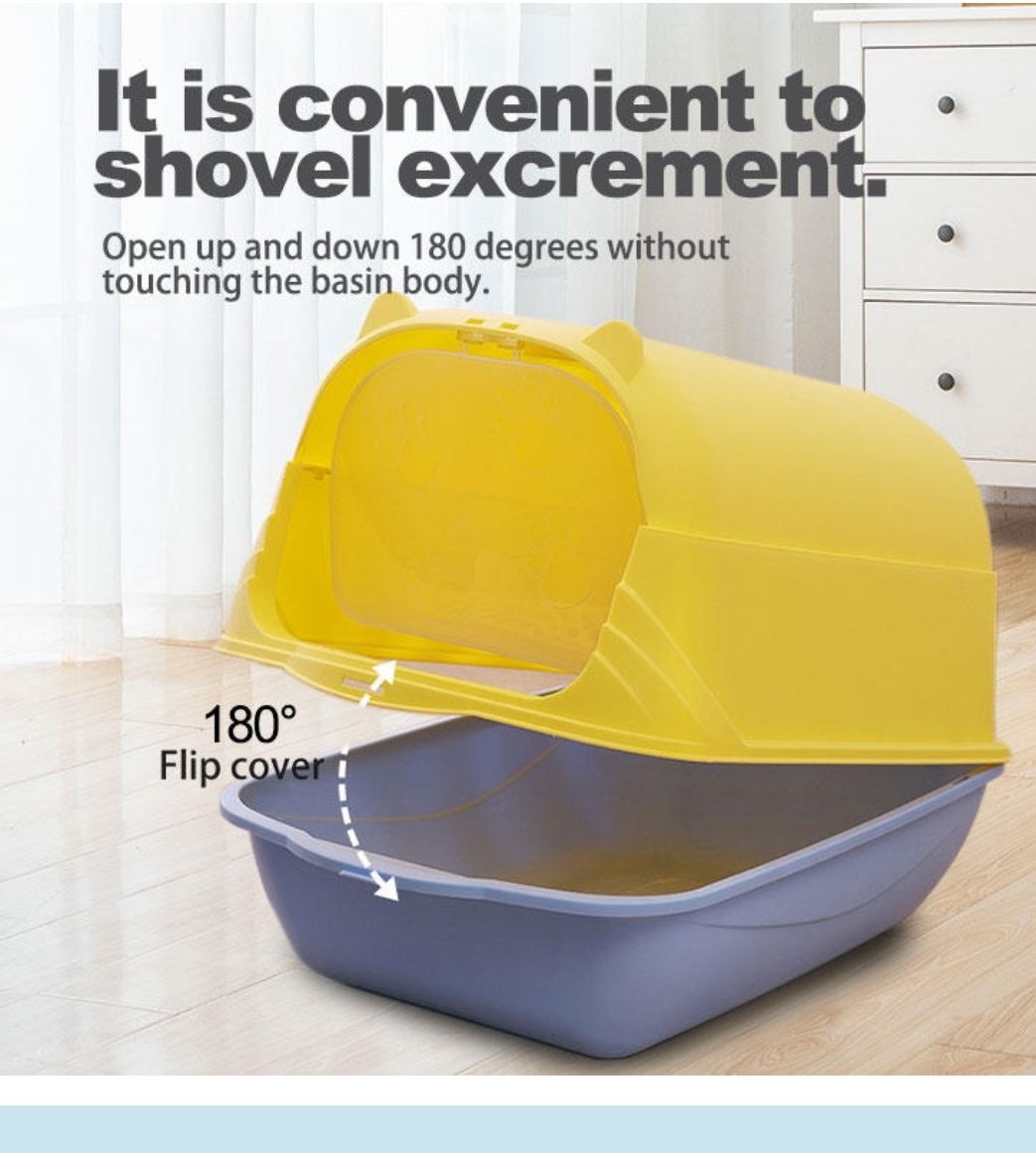 TD Fully Enclosed Cat Litter Box XLarge Cat TD Fully Enclosed Cat Litter Box XLarge - Image 18