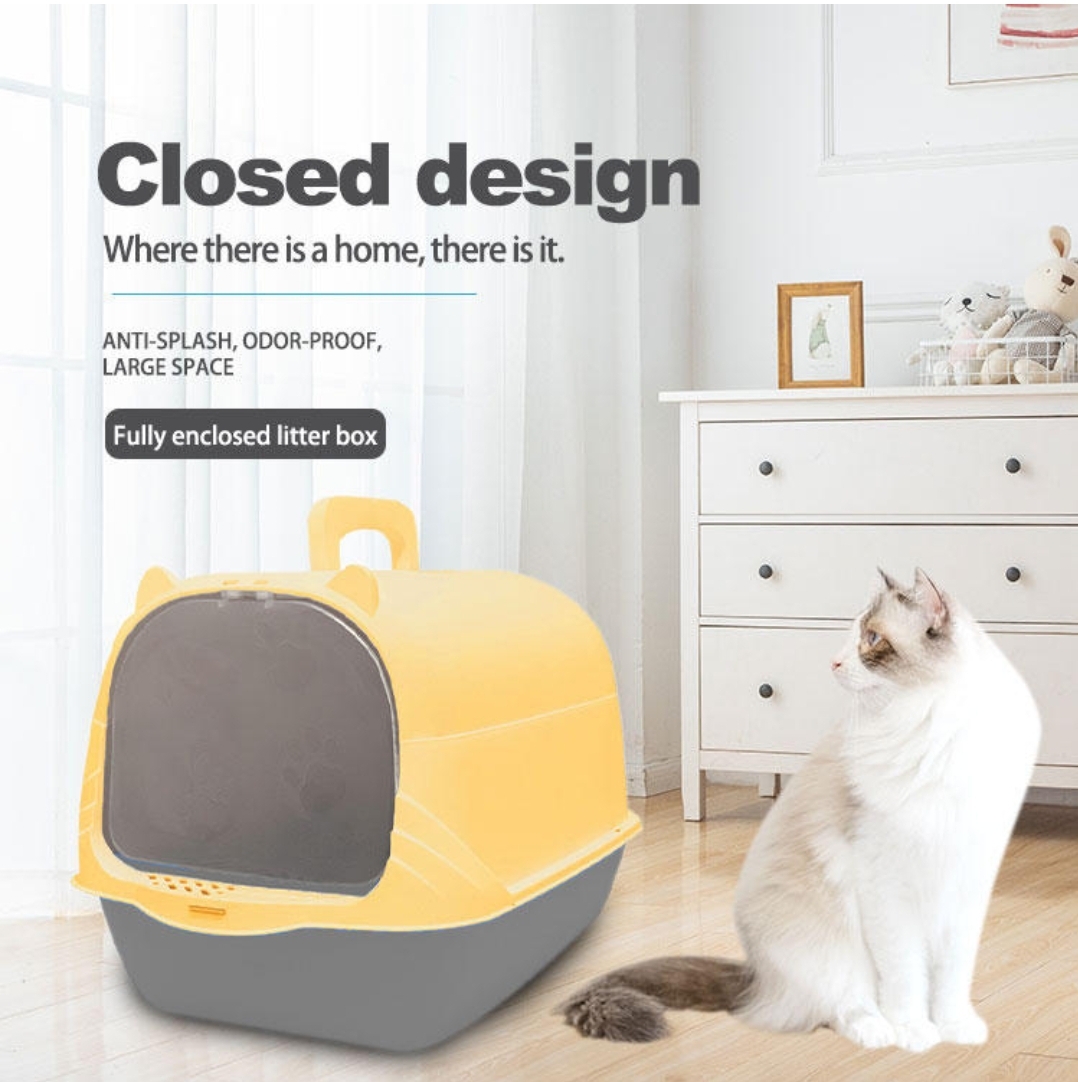 TD Fully Enclosed Cat Litter Box XLarge Cat TD Fully Enclosed Cat Litter Box XLarge - Image 17