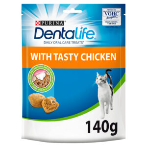 DENTALIFE Chicken Cat Treats 140g