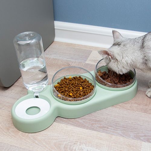 TD Double Food Bowls Auto Water Feeder Dispenser For Cat & Dog Bowls TD Double Food Bowls Auto Water Feeder Dispenser For Cat & Dog - Image 20