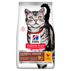 Hill's Science Plan Adult Hairball & Indoor Dry Cat Chicken Flavor