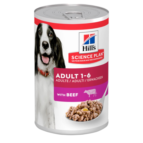Hill’s Science Plan Adult Dog Food With Beef Can Dog Hill's Science Plan Adult Dog Food With Beef Can
