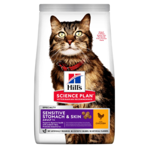 Hill's Science Plan Adult Sensitive Stomach & Skin Dry Cat Chicken Flavor