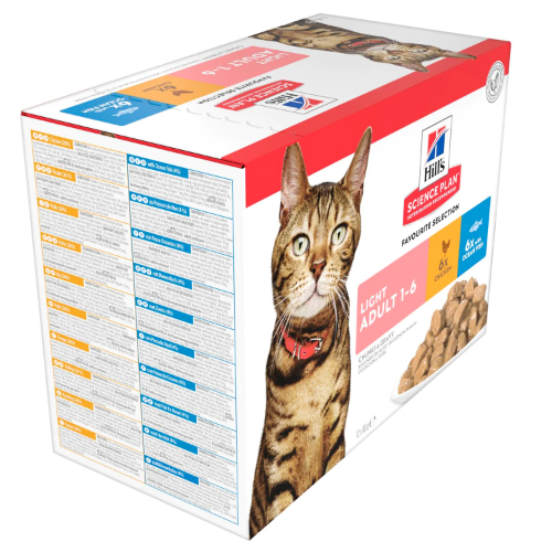 Hill’s Science Plan Adult Wet Cat Multipack Chicken Beef & Ocean Fish Flavor Cat Hill's Science Plan Adult Wet Cat Multipack Chicken Beef & Ocean Fish Flavor - Image 2
