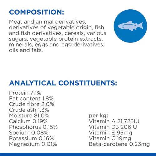 Hill’s Science Plan Adult Wet Cat Multipack Chicken Beef & Ocean Fish Flavor Cat Hill's Science Plan Adult Wet Cat Multipack Chicken Beef & Ocean Fish Flavor - Image 3