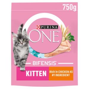 Purina One Kitten Food Chkn and W/Grain 750g Cat Purina One Kitten Food Chkn and W/Grain 750g