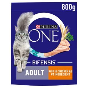 Purina One Adult Cat Chicken and W/Grain 800g