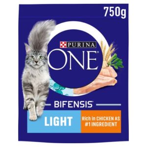 Purina One Light Cat Chicken and Wheat 750g Cat Purina One Light Cat Chicken and Wheat 750g