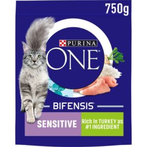 Purina One Sensitive Cat Turkey and Rice 750g Cat Purina One Sensitive Cat Turkey and Rice 750g