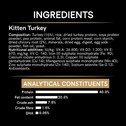 Pro Plan Live Clear Kitten Dry Cat Food Turkey 1.4kg Cat Pro Plan Live Clear Kitten Dry Cat Food Turkey 1.4kg - Image 5