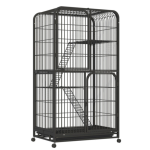 TD Cat Detachable 4 Tier Metal Cage Bed, Crates, Home & Travel TD Cat Detachable 4 Tier Metal Cage