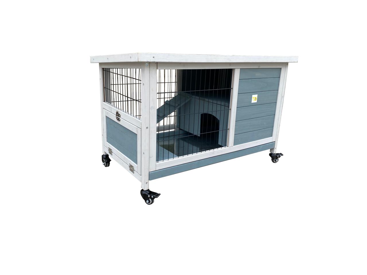 TD Rabbit Hutch Hide Run Guinea Pig House Ferret Cage Bed, Crates, Home & Travel TD Rabbit Hutch Hide Run Guinea Pig House Ferret Cage - Image 3
